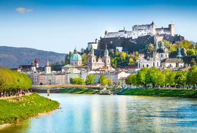 Fortress Saluburg Austria