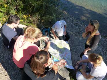 Group of teenagers