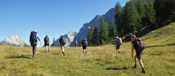 Women in the mountains