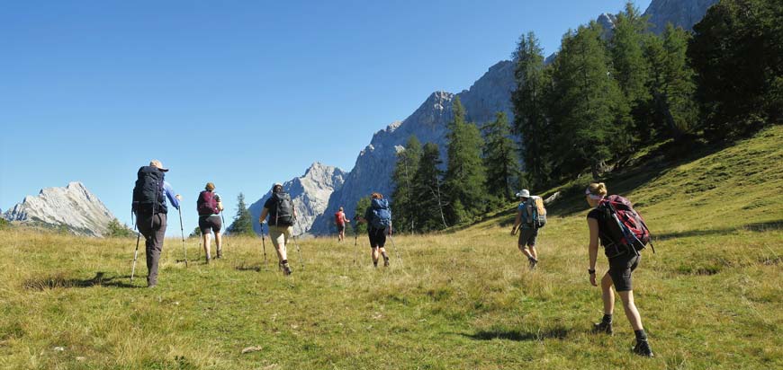 Women in the mountains