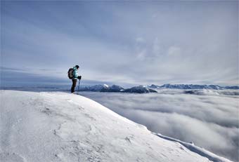 Snowshoeing