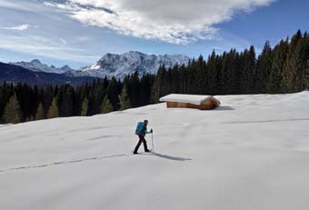 Snowshoeing