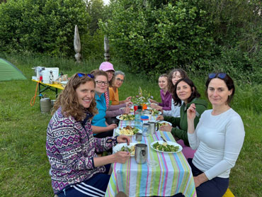 Connecting with like-minded women over shared meals