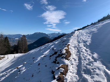 Mountain hiking
