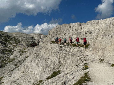 Women’s Hiking Group in the Dolomites