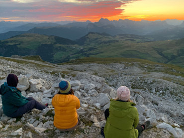 Women’s Hiking Group in the Dolomites