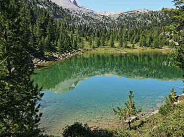 Mountain Lake in the Dolomites