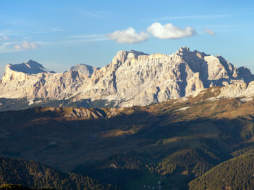 Fanes Mountain Range in the Dolomites
