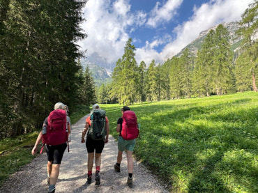 Women’s Hiking Group in the Dolomites