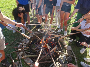 Group of teenagers