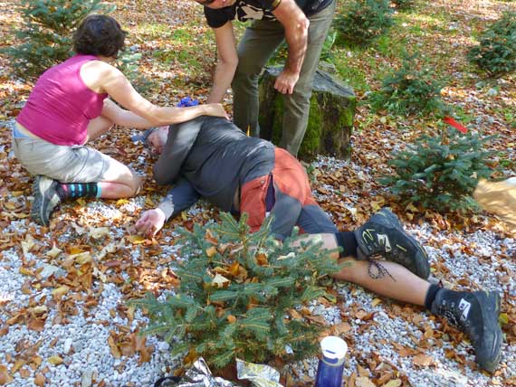 DofE First Aid Outdoors training