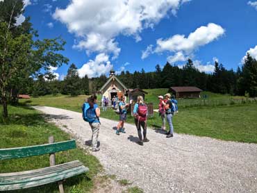 Group of hikers