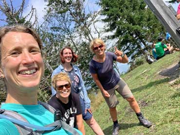 Group of hikers
