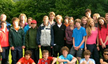 Group of teenagers