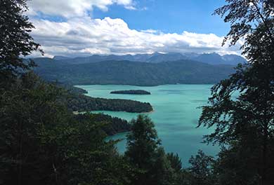 Lake in the mountains