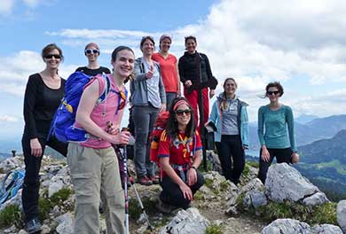 Group of hikers