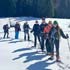 Snowshoe hikers