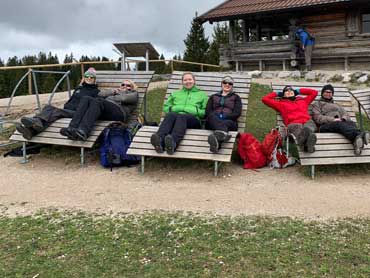 Women in the mountains