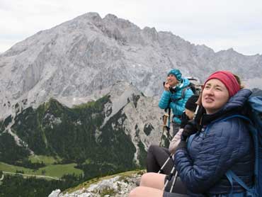 Women in the mountains