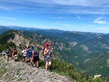 Women in the mountains